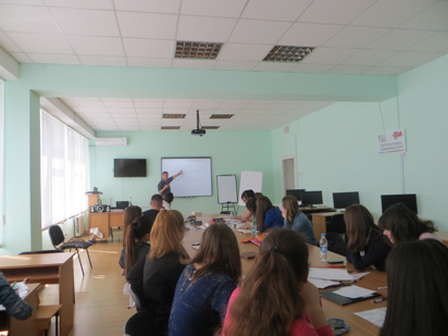  Visite du professeur d'AgrocampusOest Frederique Gocheron